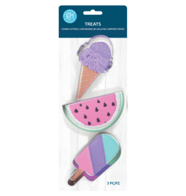 Summer Treats Cookie Cutter - 3 Piece Set