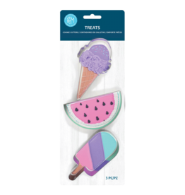 Summer Treats Cookie Cutter - 3 Piece Set