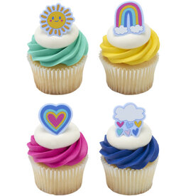 Sunshine Hearts and Rainbow Rings