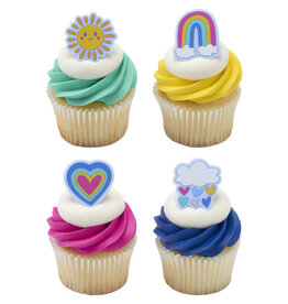 Sunshine Hearts and Rainbow Rings