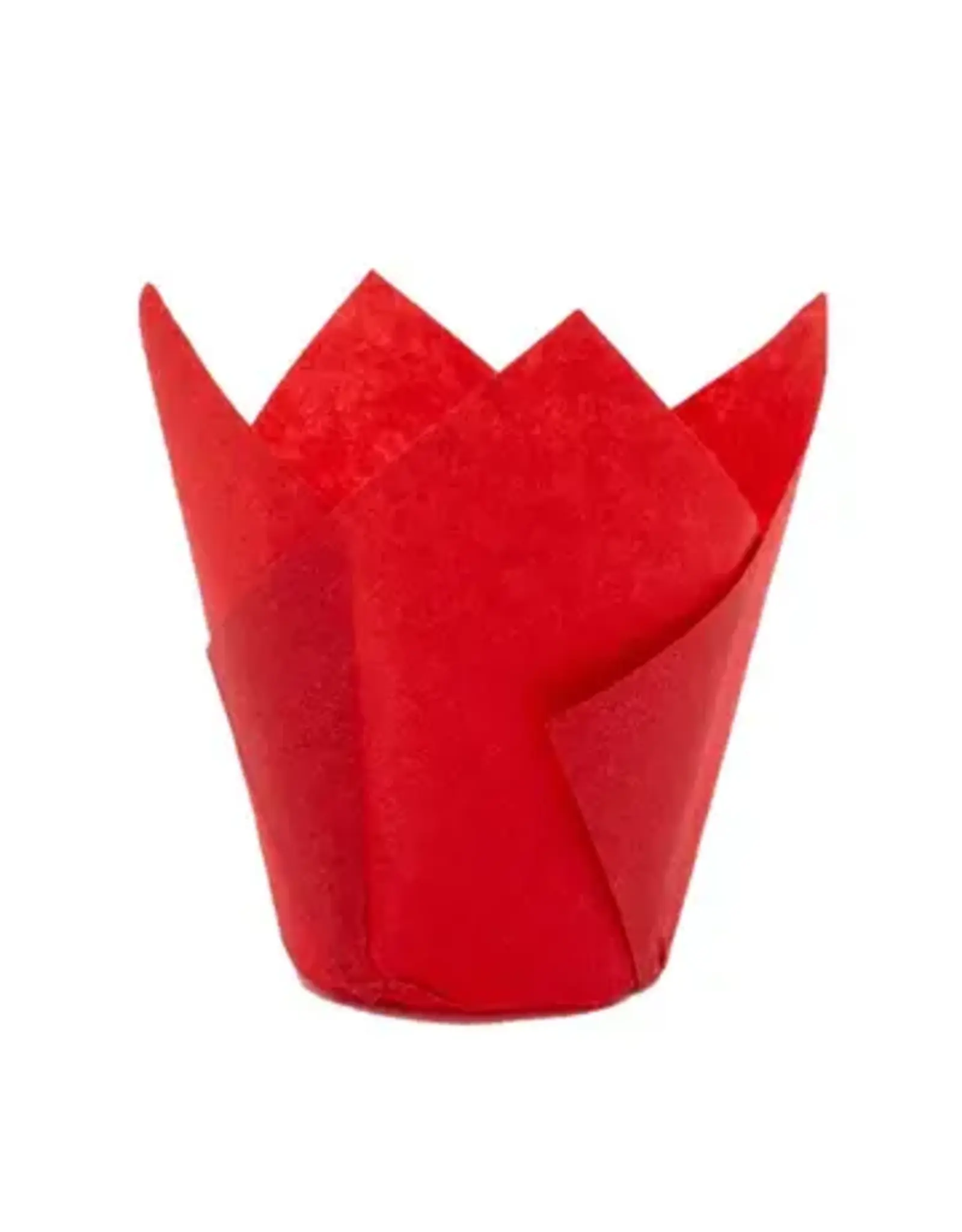 Factory Price Direct Red Tulip Baking Cups (50 ct)