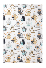 Designer Print Towel  (Culinary Cats)