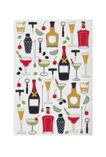 Designer Print Towel (Cocktails)