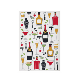 Designer Print Towel (Cocktails)
