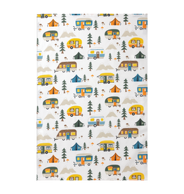 Designer Print Towel (Happy Campers)
