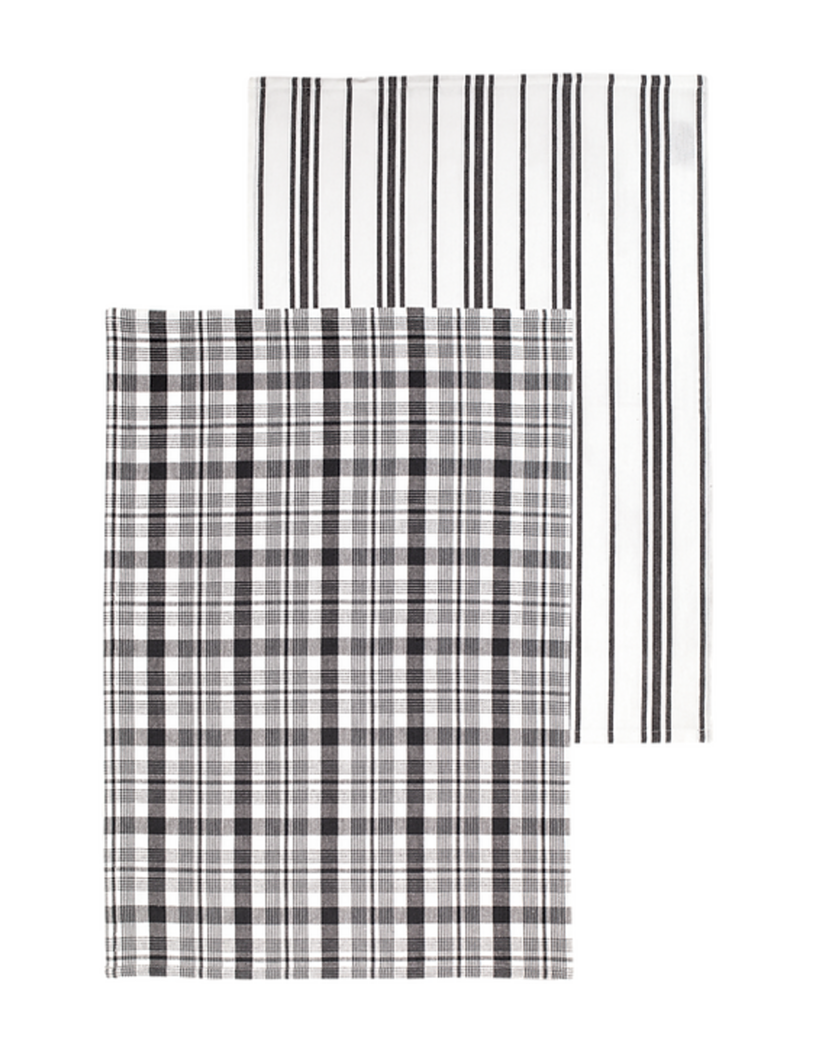 Farmhouse Towels - Black (Set of 2)