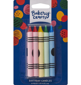 Crayon Candles (10  count)