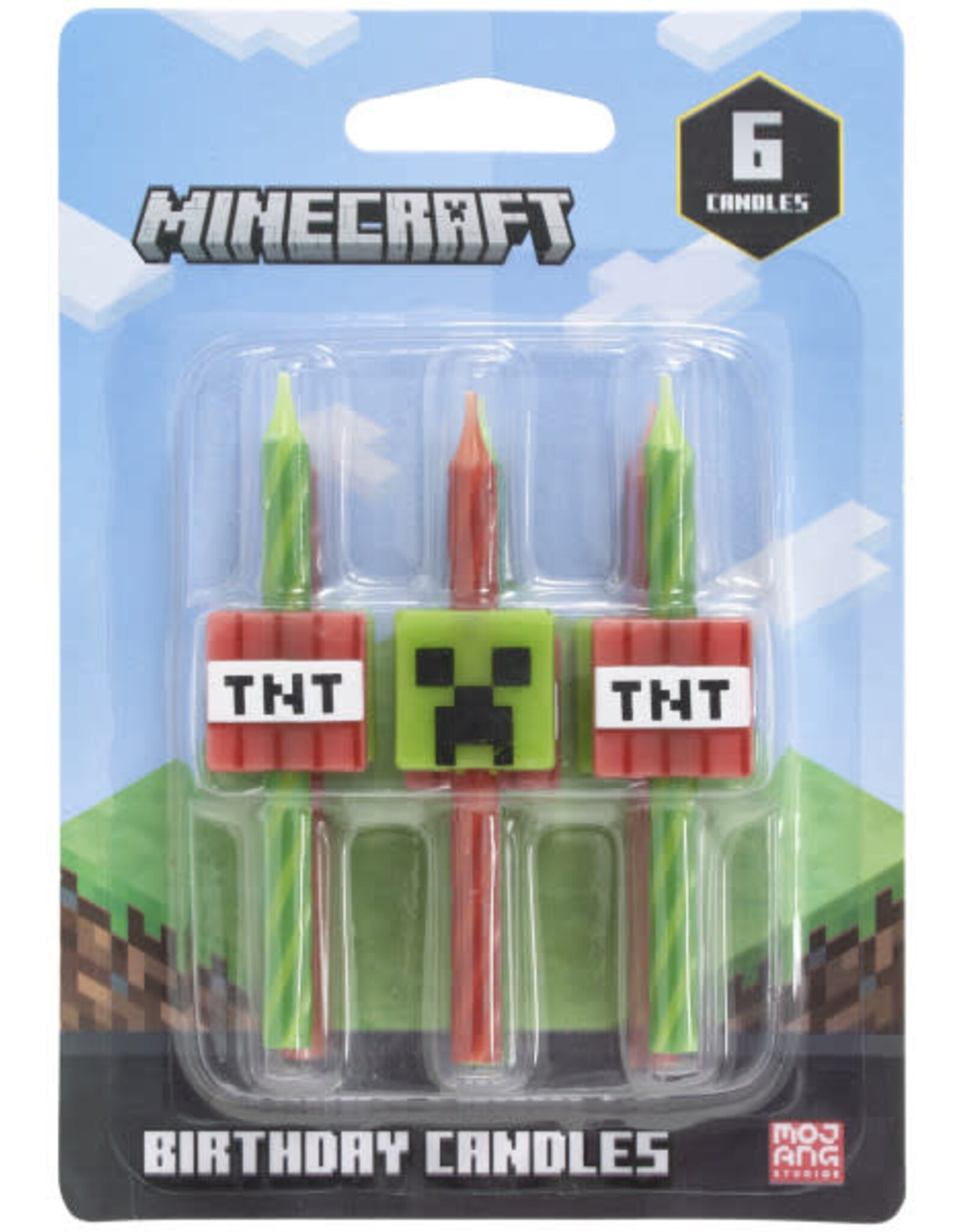 Minecraft Candles (6  count)