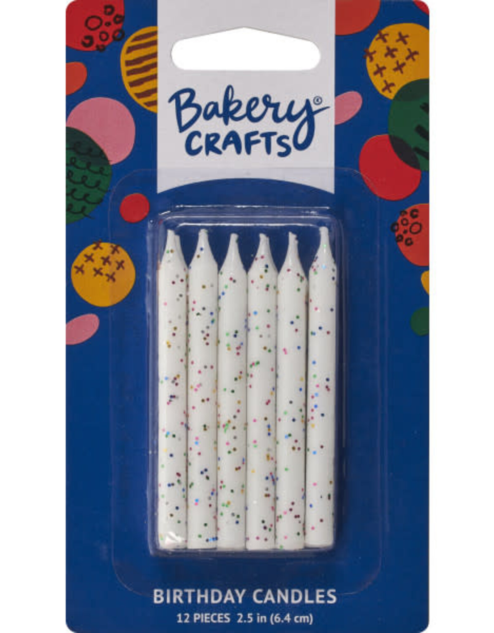 Glitter Candles (Multi- Color) 12 count