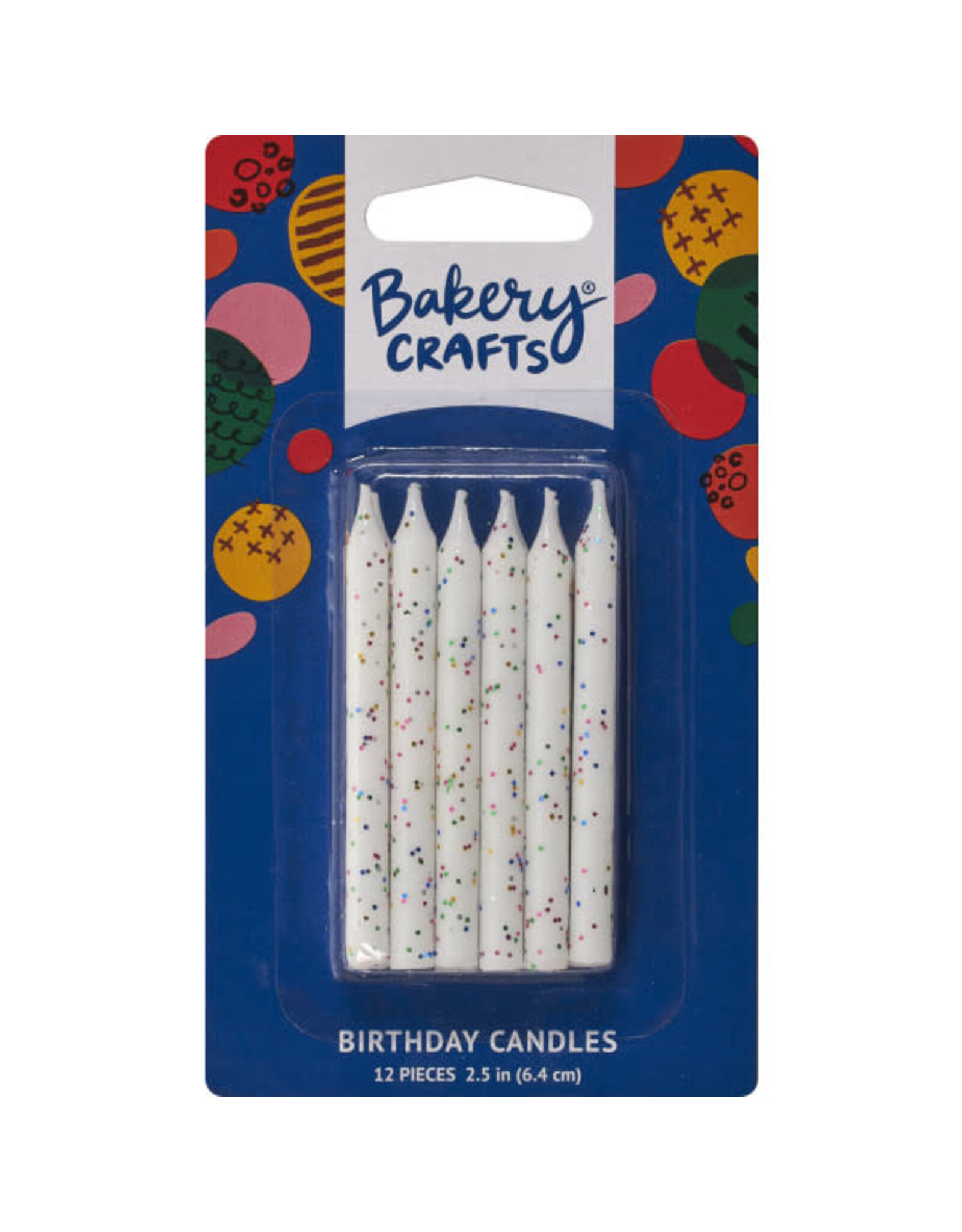 Glitter Candles (Multi- Color) 12 count