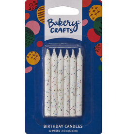 Glitter Candles (Multi- Color) 12 count