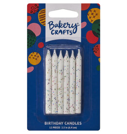 Glitter Candles (Multi- Color) 12 count