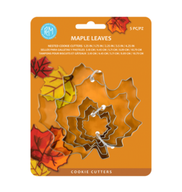 Maple Leaf Cookie Cutter (Set of 5)