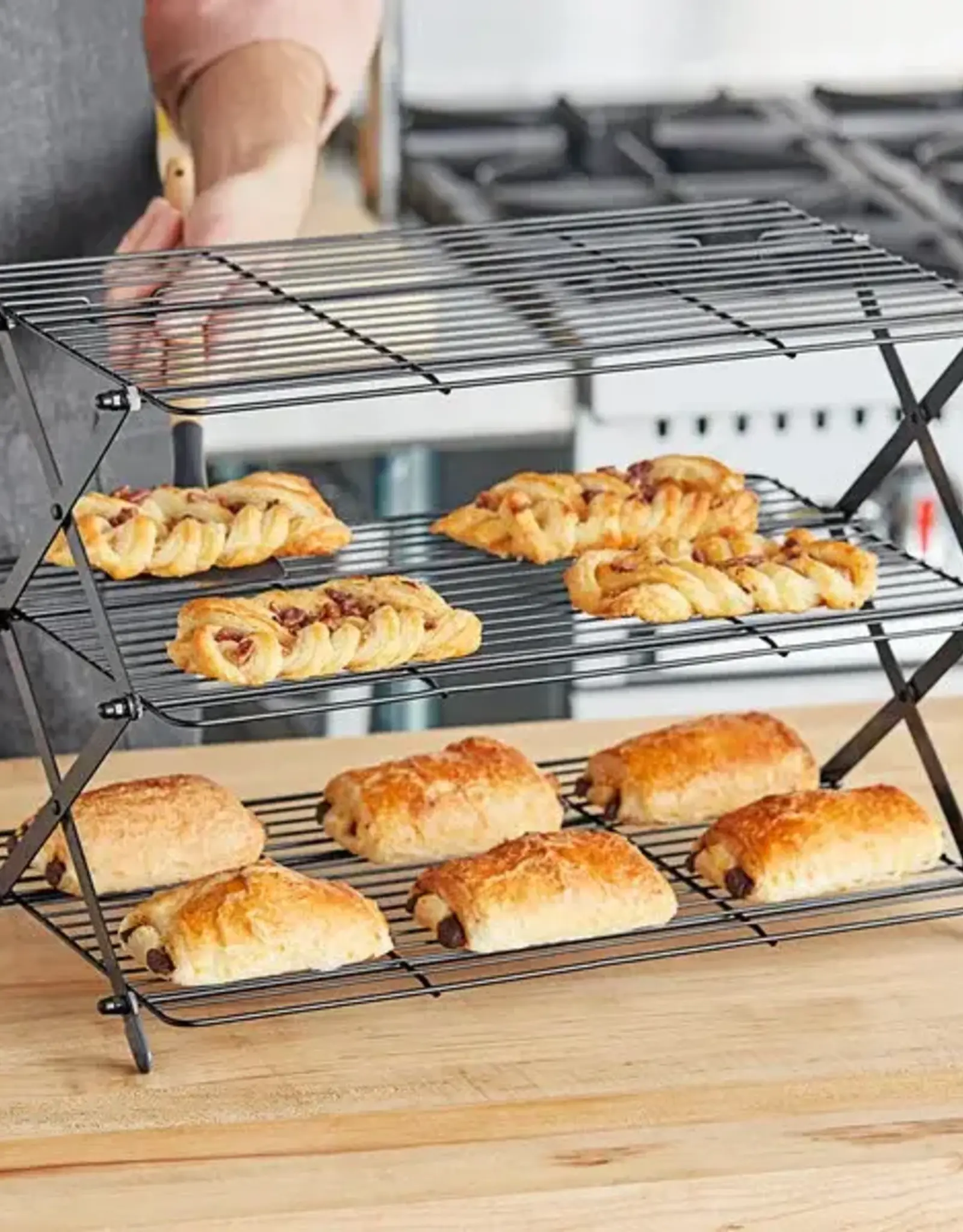 3-Tier Non-Stick Cooling Rack  (16" x 10")