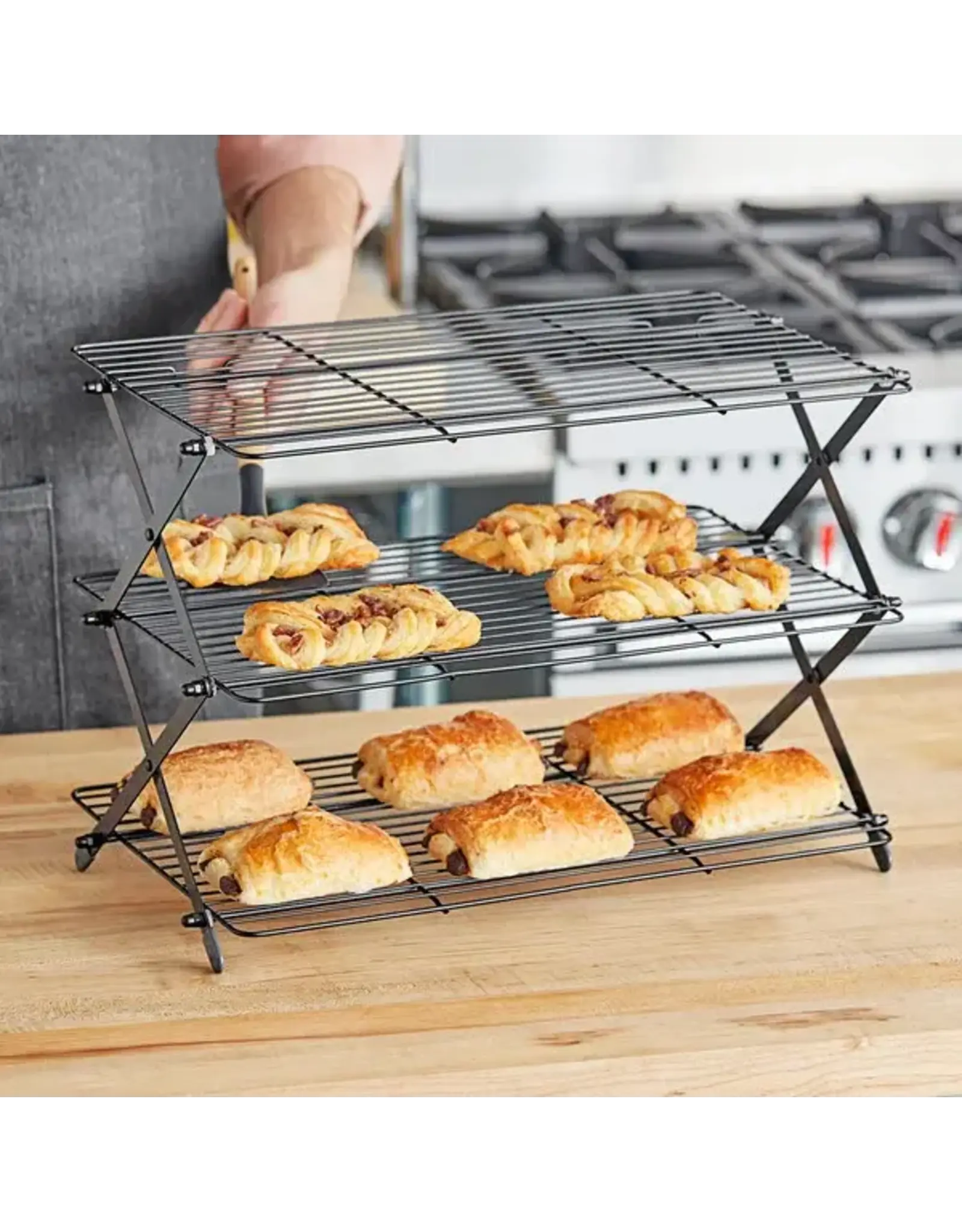 3-Tier Non-Stick Cooling Rack  (16" x 10")