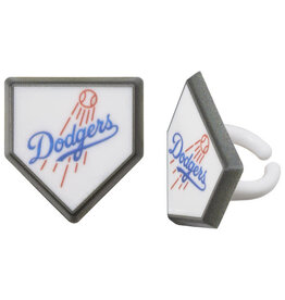 LA Dodgers  Cupcake Rings(12ct)