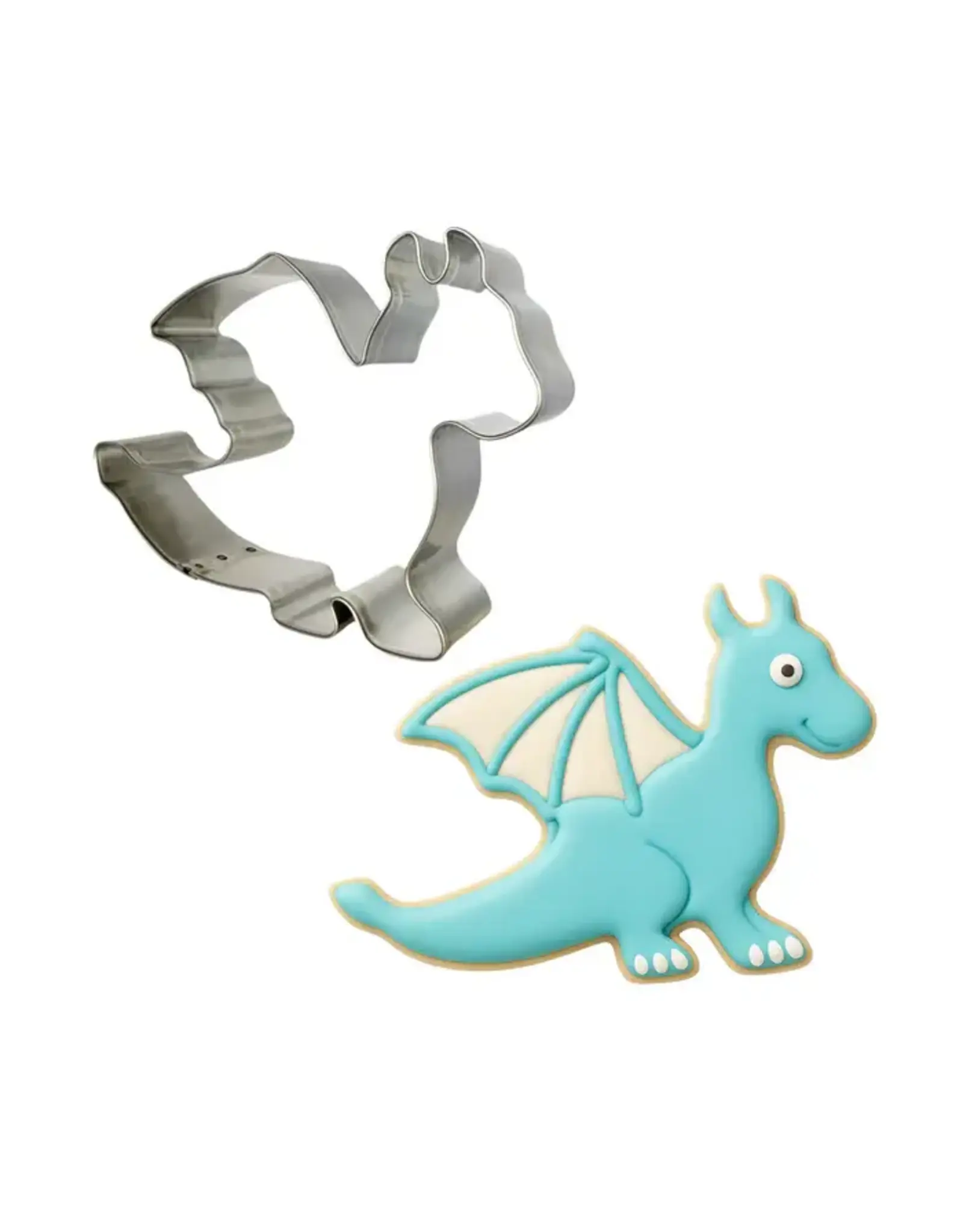 Cute Dragon Cookie Cutter (4.5")