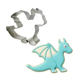Cute Dragon Cookie Cutter (4.5")