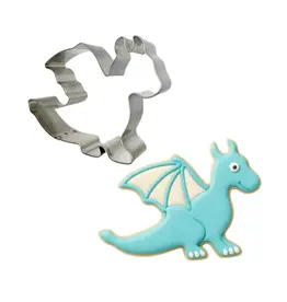 Cute Dragon Cookie Cutter (4.5")