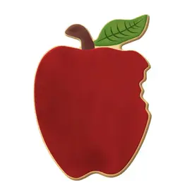 Apple with Bite Cookie Cutter (4")