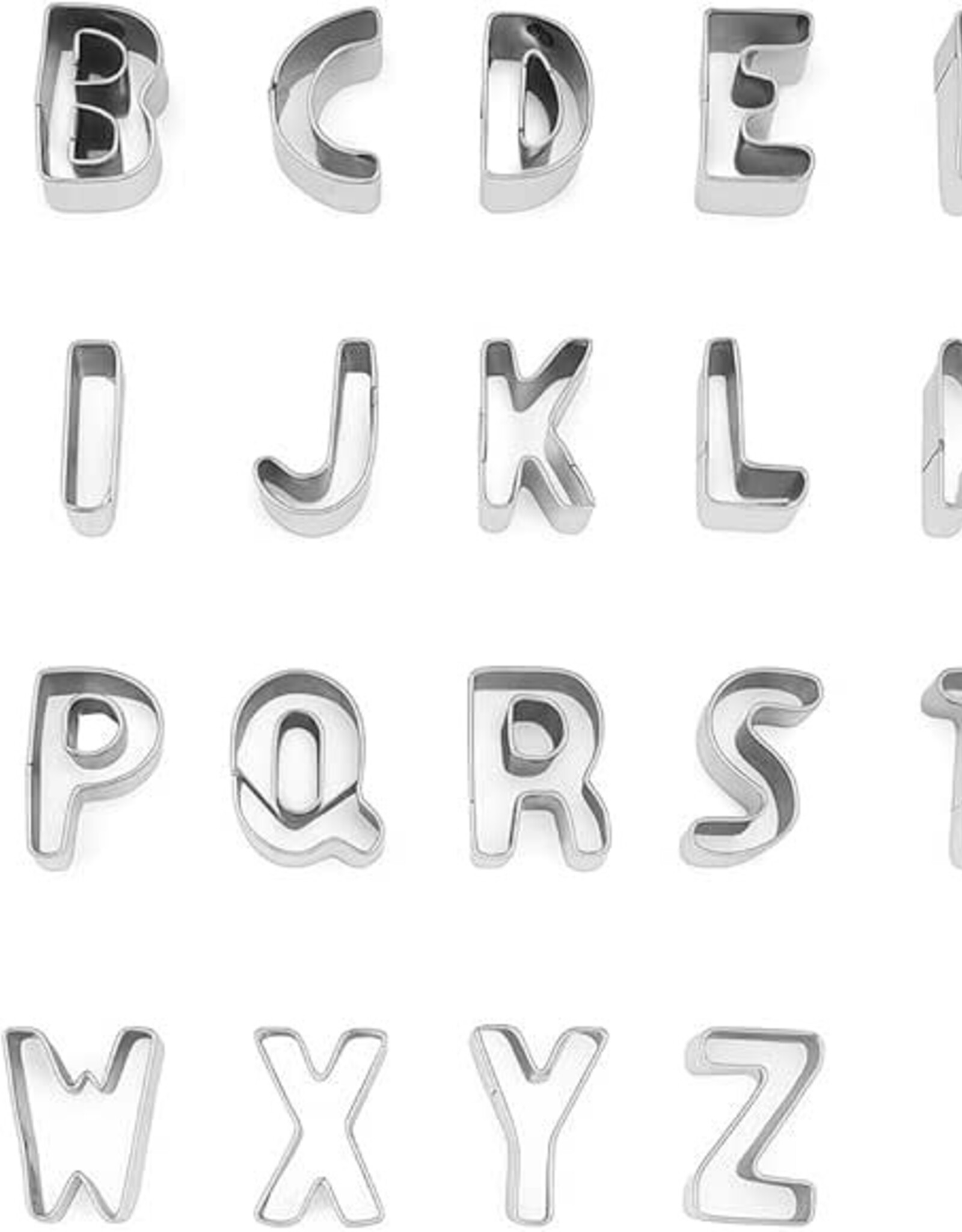 Mini Alphabet Cookie Cutter Set (26 pc.)