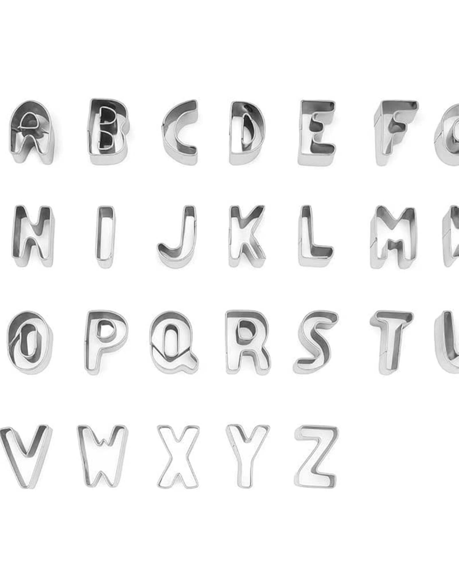 Mini Alphabet Cookie Cutter Set (26 pc.)