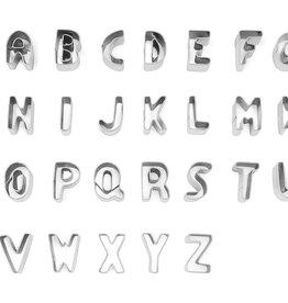 Mini Alphabet Cookie Cutter Set (26 pc.)