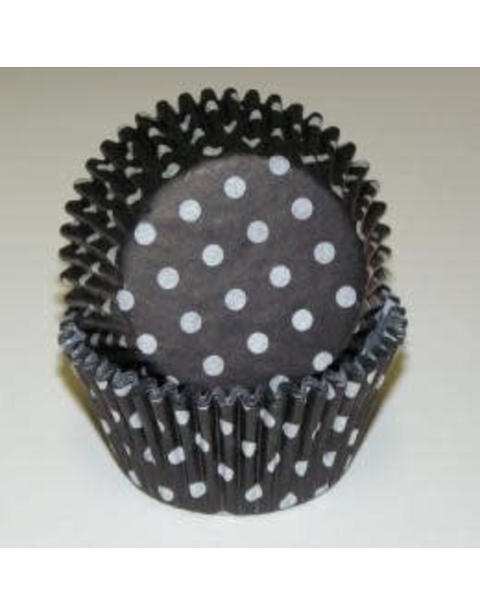 Black Polka Dot Baking Cups (30-40ct)