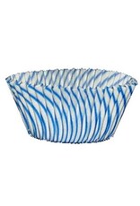 Blue Stripe Baking Cups (30-40ct)