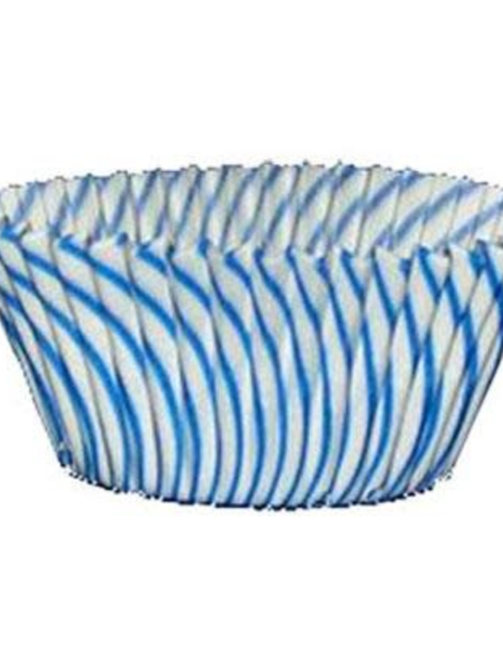 Blue Stripe Baking Cups (30-40ct)