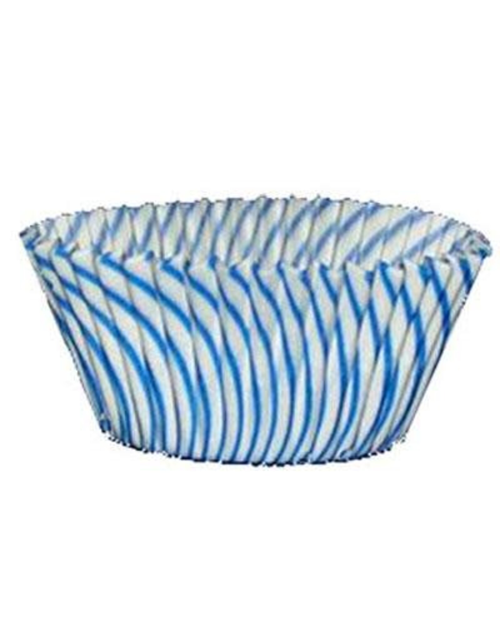 Blue Stripe Baking Cups (30-40ct)