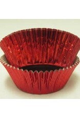 Red Foil Baking Cups  (approx. 30ct) MAX TEMP 325F