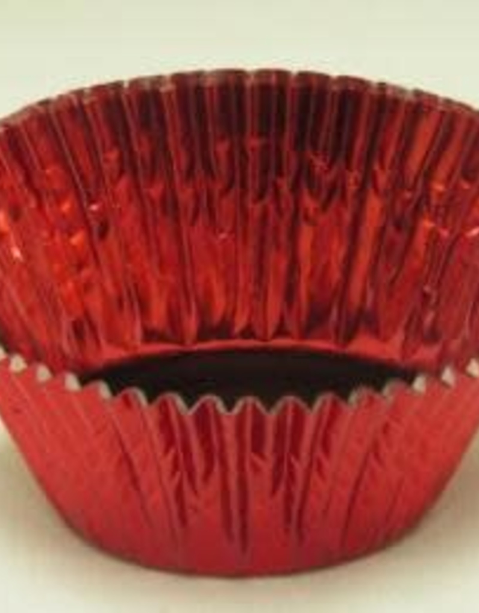 Red Foil Baking Cups  (approx. 30ct) MAX TEMP 325F