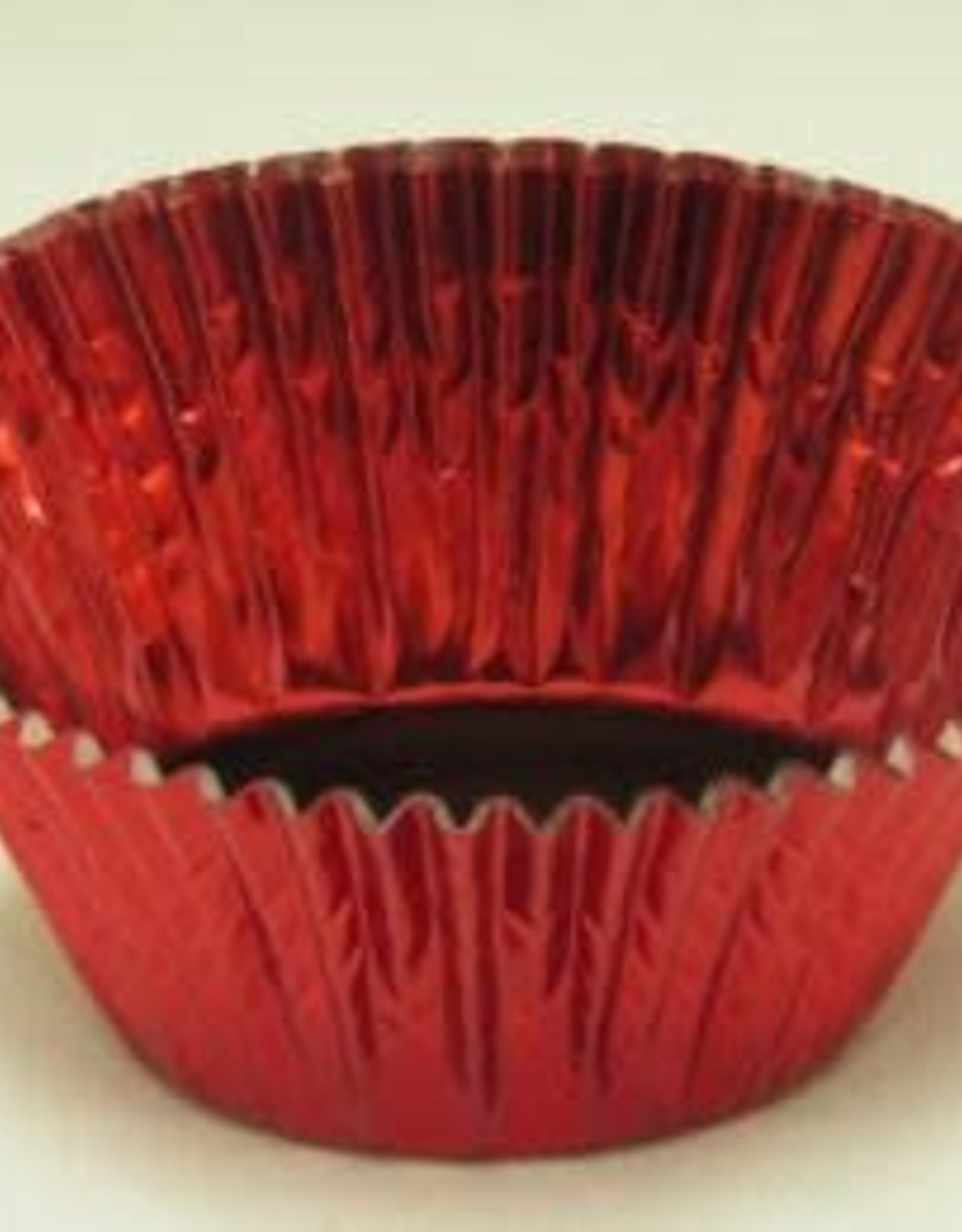 Red Foil Baking Cups  (approx.24- 30ct) MAX TEMP 325F