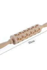 Embossing Rolling Pin (Stars)