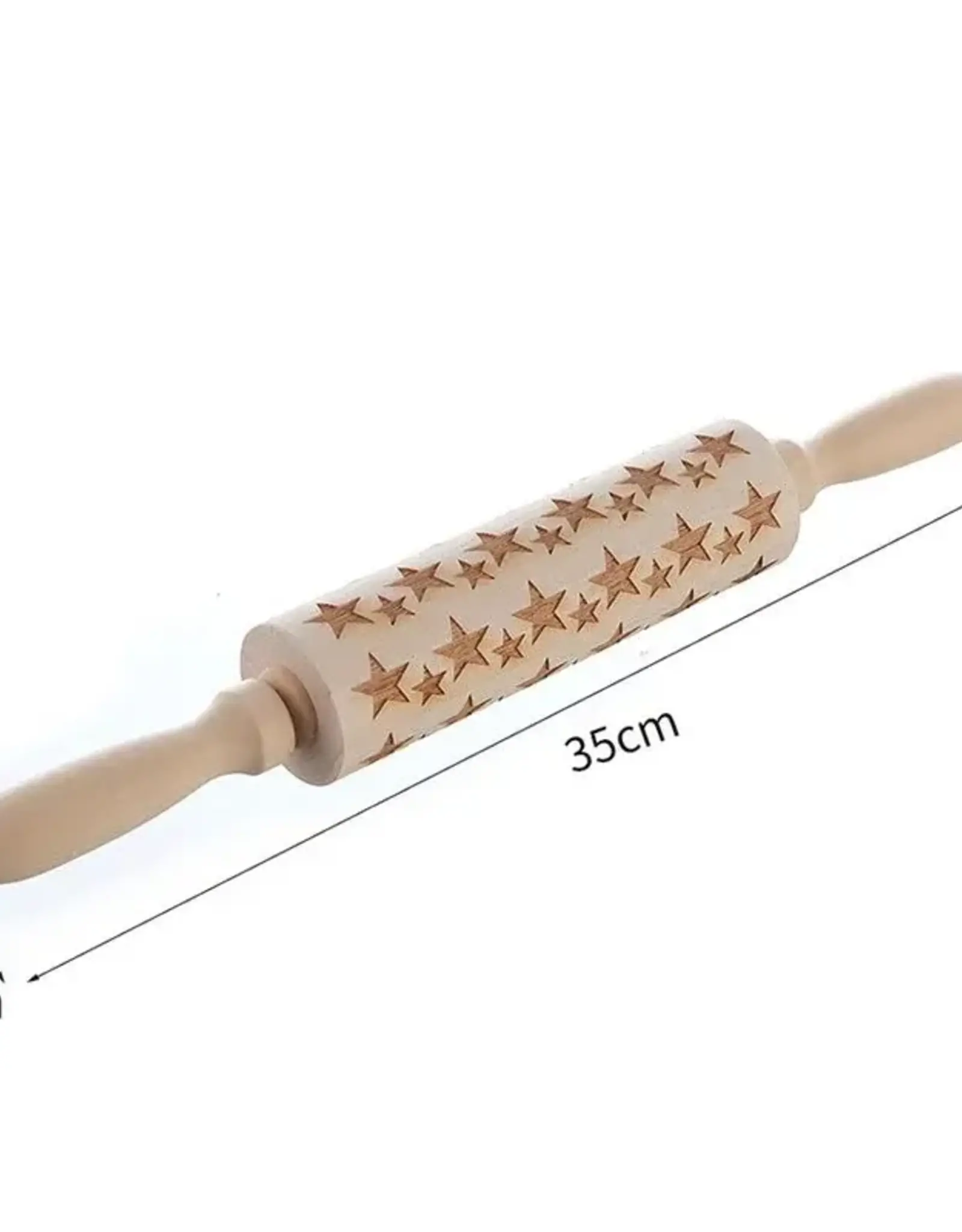 Embossing Rolling Pin (Stars)