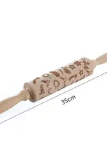 Embossing Rolling Pin (All Christmas Detail)
