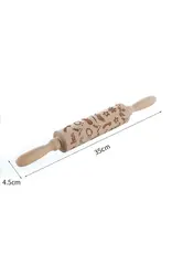Embossing Rolling Pin (All Christmas Detail)