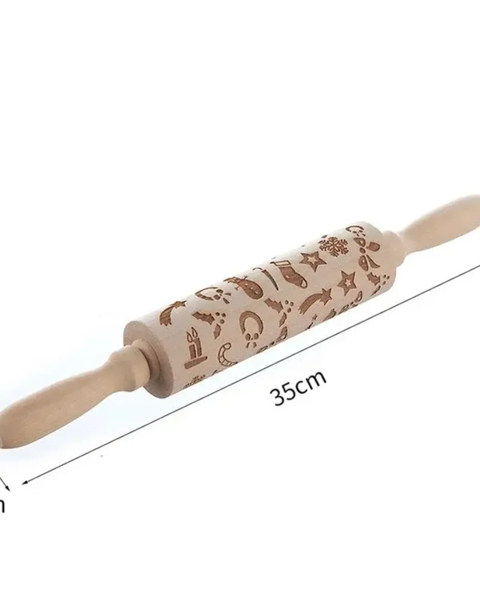 Embossing Rolling Pin (All Christmas Detail)