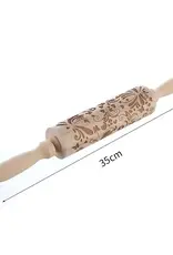 Embossing Rolling Pin (Flowers & Butterflies)