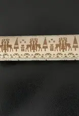 Embossing Rolling Pin (Elks)