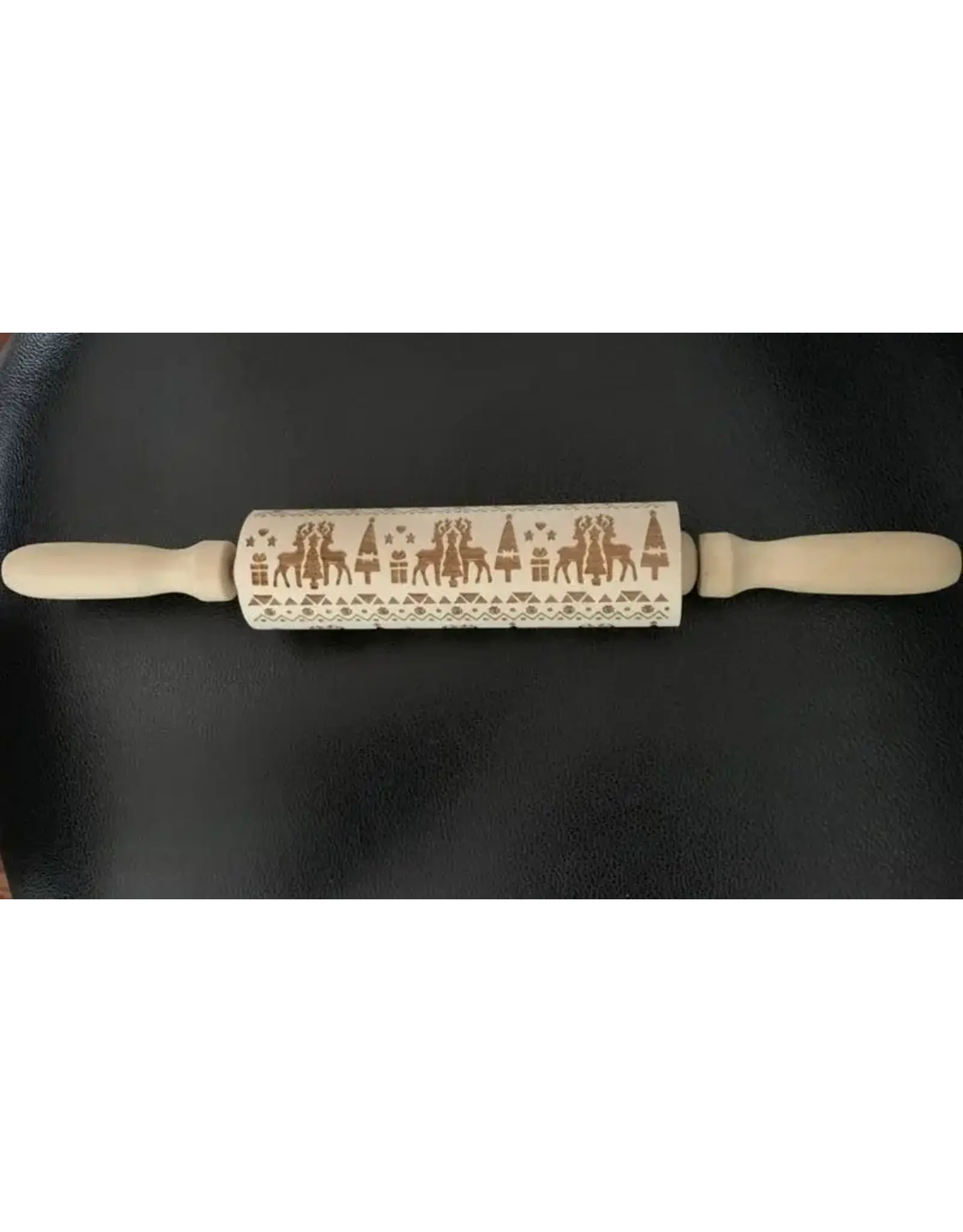 Embossing Rolling Pin (Elks)
