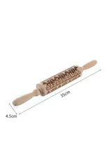 Embossing Rolling Pin (Elks Design #2)