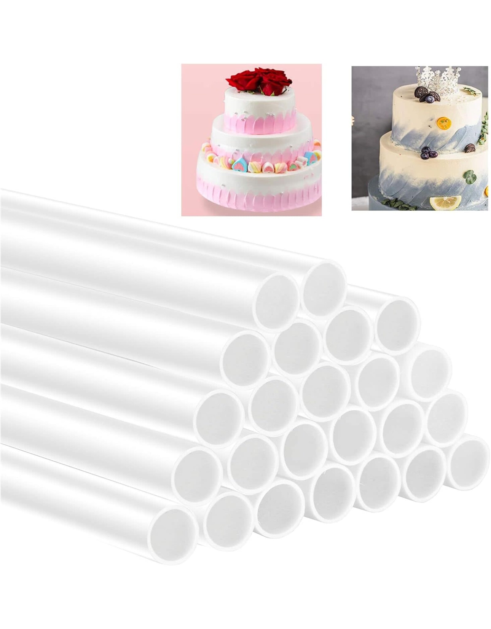 Plastic Dowel Rods (9.5 inch length)