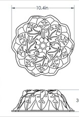 Harvest Leaves Bundt Pan (9 cups)