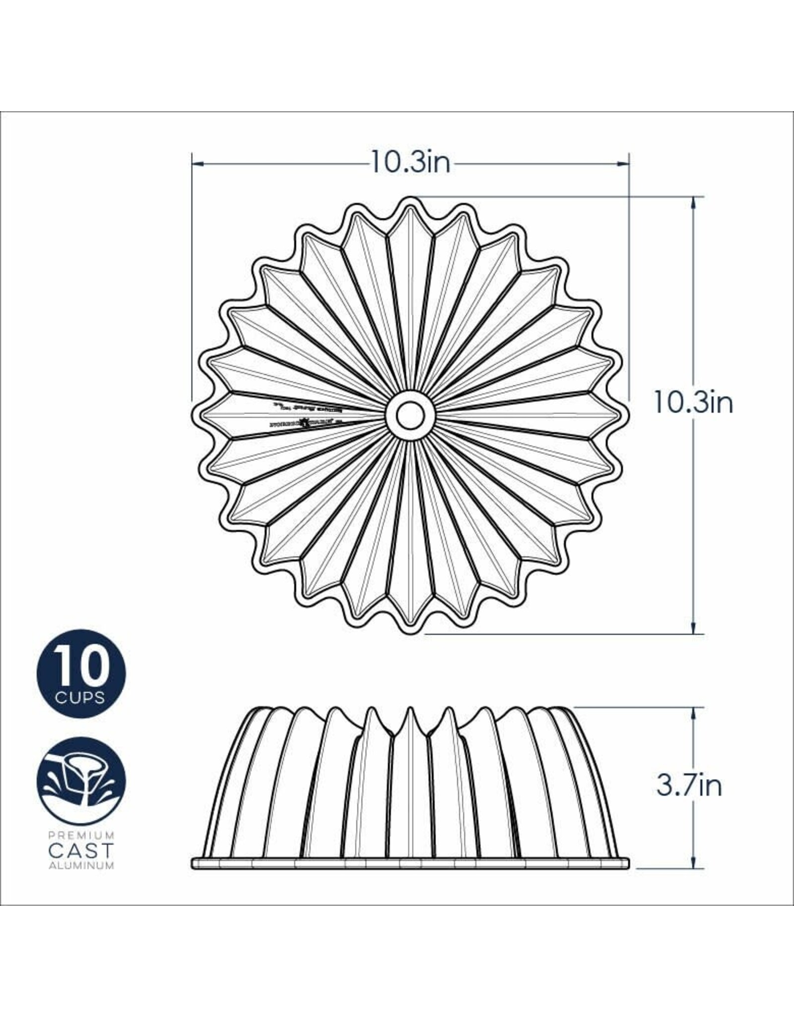 Brilliance Bundt Pan (10 cup)