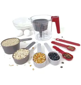 Nested Measuring Cups & Spoons (Set of 9)