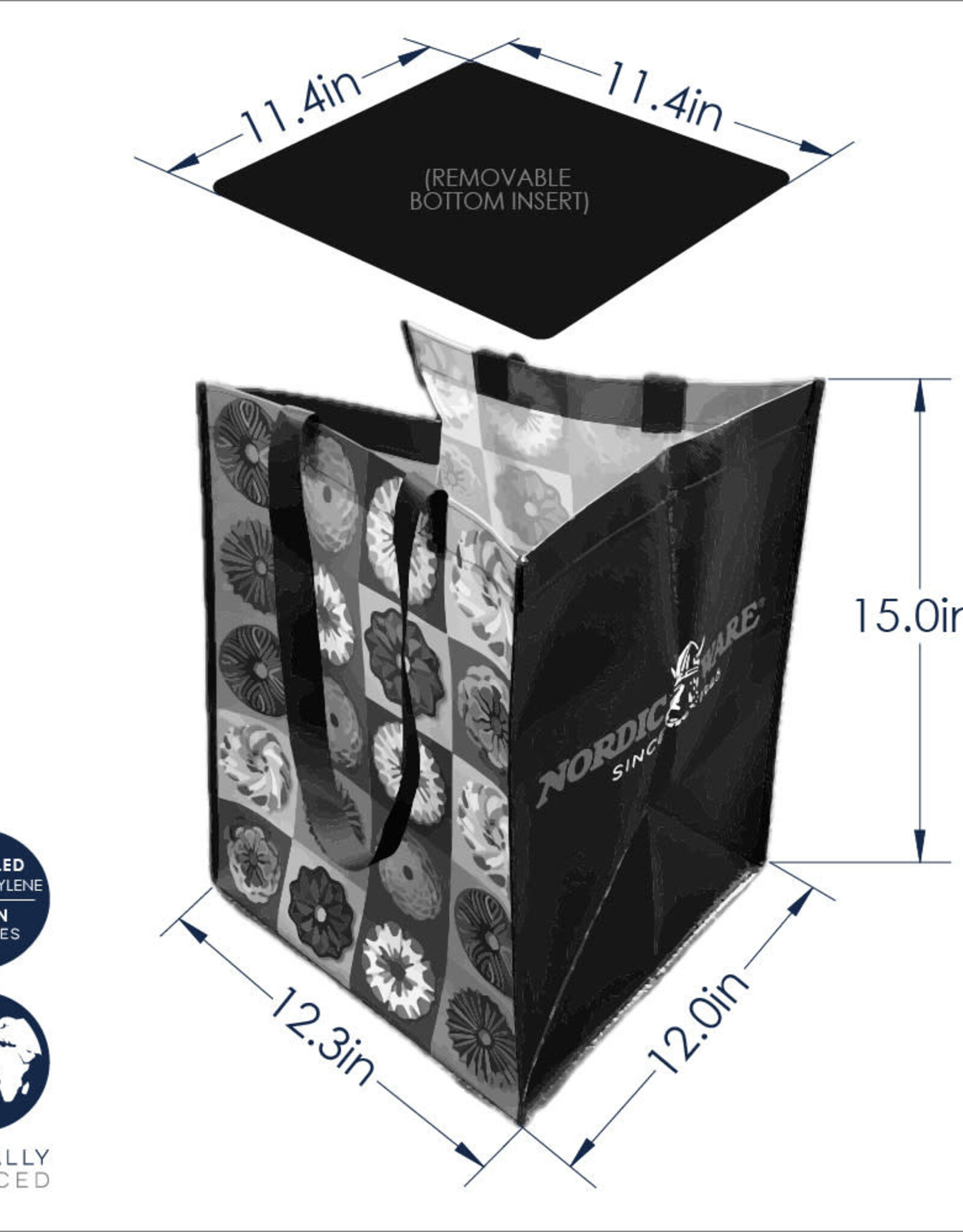 Bundt Tote Bag (12x12x15)