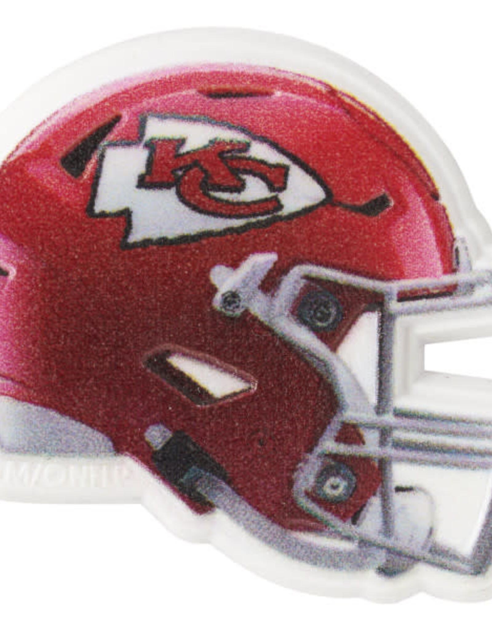 Chiefs Helmet Cupcake Rings (12/pkg)