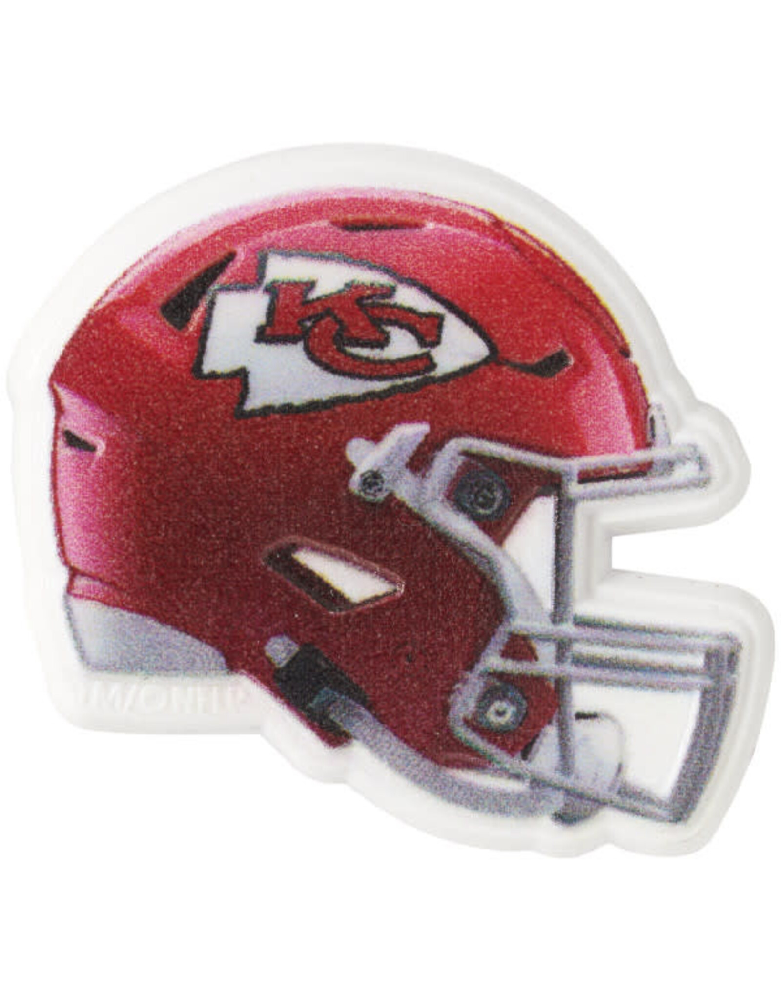 Chiefs Helmet Cupcake Rings (12/pkg)